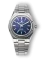 Orologio da uomo Nivada Grenchen in argento con cinturino in acciaio F77 Blue No Date 68001A77 37MM Automatic