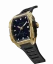 Paul Rich Watch gouden herenhorloge met rubberen band Frosted Astro Mason - Gold 42,5MM