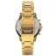 Men's gold Louis XVI watch with steel strap Palais Royale 1096 - Gold 43MM