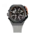 Men's Mazzucato black watch with rubber strap RIM Monza Black / Grey - 48MM Automatic