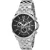 Srebrny męski zegarek Ludwika XVI ze stalowym paskiem Athos 801 - Silver 43MM