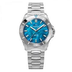 Men's Venezianico silver watch with steel strap Nereide Tungsteno 3121541C 39MM Automatic