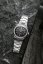 Men's silver Nivada Grenchen watch with steel strap F77 SST METEORITE MK2 68049A77 No Date 38MM Automatic