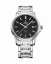 Ασημένιο ρολόι Swiss Military Hanowa για άντρες με ιμάντα από χάλυβα SM34039.01 40MM