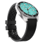 Reloj Circula Watches plata para hombre con banda de goma AquaSport II Türkis - Blue 40MM Automatic