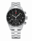 Relógio Swiss Military Hanowa de prata para homem com pulseira de aço Chronograph SM34012.01 41MM