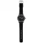 Relógio Marathon Watches prata para homens com pulseira de borracha Jumbo Day/Date Automatic 46MM