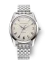 Męski srebrny zegarek Nivada Grenchen z pasem stalowym Antarctic 35004M12 35MM