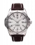 Zilveren herenhorloge van ProTek Watches met leren band Dive Series 2005 42MM