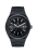 Men's black Paul Rich watch with steel strap Conquest 45MM