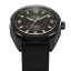 Montre Circula Watches pour homme en noir avec un bracelet en cuir ProTrail - Black 40MM Automatic
