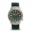 Montre Draken pour homme en argent avec bracelet en acier Benguela – Green ETA 2824-2 Steel 43MM Automatic