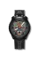 Zwart herenhorloge van Bomberg Watches met een rubberen band JAGUAR HUICHOL 45MM