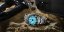 Muški srebrni sat Phoibos Watches s čeličnim remenom Leviathan 200M - PY050B Blue Automatic 40MM