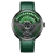 Men's black OLTO-8 with leather strap INFINITY-I RPM-Style Black / Green 46MM Automatic