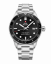 Strieborné pánske hodinky Swiss Military Hanowa s oceľovým pásikom Dive SM34088.01 41,5MM