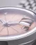 Herrenuhr aus Silber Nivada Grenchen mit Stahlband Antarctic Spider Salmon Date 32042A04 38MM Automatic