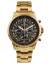 Relógio masculino Louis XVI de ouro com pulseira de aço Palais Royale 1018 - Gold 43MM