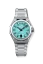 Men's silver Bomberg Watch with steel strap EDGE CYAN 43MM Automatic