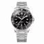 Reloj Venezianico plateado para hombre con correa de acero Nereide 3321504C Black 42MM Automatic