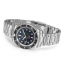 Reloj Squale plata de hombre con correa de acero 1545 Black Bracelet - Silver 40MM Automatic