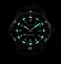 Relógio ProTek Watches preto para homem com elástico Official USMC Series 1015 42MM