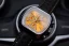 Strieborné pánske hodinky Straton Watches s koženým pásikom Speciale Yellow 42MM