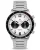 Men's silver watch Vincero with steel strap The Apex Silver/Black 42MM