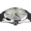 Men's silver Milus ne Watch with leather strap Snow Star Sky Silver 39MM Automatic