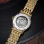 Relógio masculino Epos em ouro com pulseira de aço Emotion 24H 3390.302.22.14.32 41MM Automatic