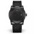 Men's black Zinvo Watches watch with genuine leather belt Blade Phantom - Black 44MM