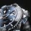 Męski srebrny zegarek Davosa ze stalowym paskiem Ternos Ceramic - Silver/Black 40MM Automatic