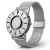 Męski srebrny zegarek Eone ze stalowym paskiem Bradley Mesh - Graphite / Silver 40MM