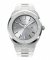 Relógio Paul Rich de prata para homem com pulseira de aço Signature Frosted Apollos Silver 45MM