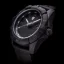 Zwart herenhorloge van ProTek Watches met een rubberen band Dive Series 1001 42MM