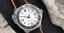 Męski srebrny zegarek Undone Watches z gumowym paskiem AquaLume Black / Orange 43MM Automatic