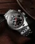Men's silver Delma Watch with steel strap Continental Pulsometer Silver / Black 42MM Automatic