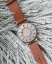 Relógio Eone prata para homens com pulseira de couro Bradley Canvas Classic - Silver 40MM