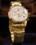 Women's gold Louis XVI watch with steel strap Palais Royale Woman With Diamond 6002 - Gold 38MM