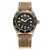 Men's gold Aquatico Watches with leather strap Bronze Sea Star Black Ceramic Bezel Automatic 42MM