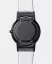 Relógio Eone preto para homens com pulseira de couro Bradley Edge - Black 40MM