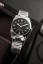 Męski srebrny zegarek Nivada Grenchen ze stalowym paskiem Super Antarctic 32025A20 38MM Automatic