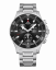 Men's silver Swiss Military Hanowa watch with steel strap Sports Chronograph SM34067.10 42,5MM
