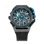 Men's Mazzucato black watch with rubber strap RIM Monza Black / Blue - 48MM Automatic