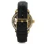 Zlaté pánské hodinky Louis XVI s koženým páskem Versailles 651 - Gold 43MM Automatic