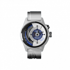 Bílé pánské hodinky The Electricianz s gumovým páskem The Bionic Z 42MM