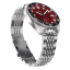Stříbrné pánské hodinky Circula s ocelovým páskem AquaSport II - Red 40MM Automatic