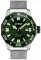 Zilverkleurig herenhorloge van Audaz Watches met stalen band Marine Master ADZ-3000-03 - Automatic 44MM
