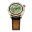 Zlatni muški sat Bomberg Watches s kožnim remenom CBD GOLDEN 43MM Automatic