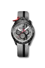 Orologio da uomo Bomberg Watches colore nero con elastico Racing HOCKENHEIM 45MM